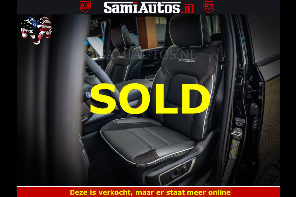 Dodge Ram 1500 Night Premium | Full Option | Eerste Eigenaar | De Meest Luxe Pick-Up in zijn Klasse | Comfortabele Dubbele Cabine met Royale 5 Zitplaatsen | Bom Vol |