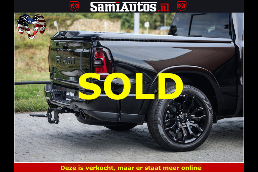Dodge Ram 1500 Night Premium | Full Option | Eerste Eigenaar | De Meest Luxe Pick-Up in zijn Klasse | Comfortabele Dubbele Cabine met Royale 5 Zitplaatsen | Bom Vol |