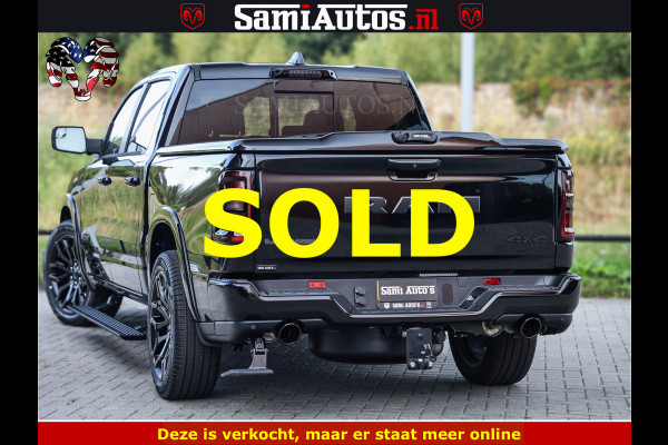 Dodge Ram 1500 Night Premium | Full Option | Eerste Eigenaar | De Meest Luxe Pick-Up in zijn Klasse | Comfortabele Dubbele Cabine met Royale 5 Zitplaatsen | Bom Vol |