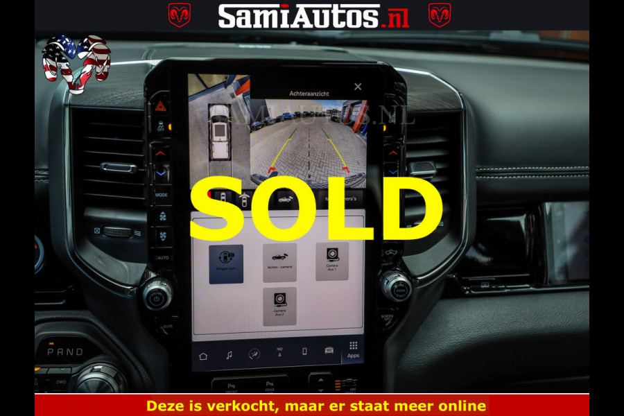 Dodge Ram 1500 Night Premium | Full Option | Eerste Eigenaar | De Meest Luxe Pick-Up in zijn Klasse | Comfortabele Dubbele Cabine met Royale 5 Zitplaatsen | Bom Vol |