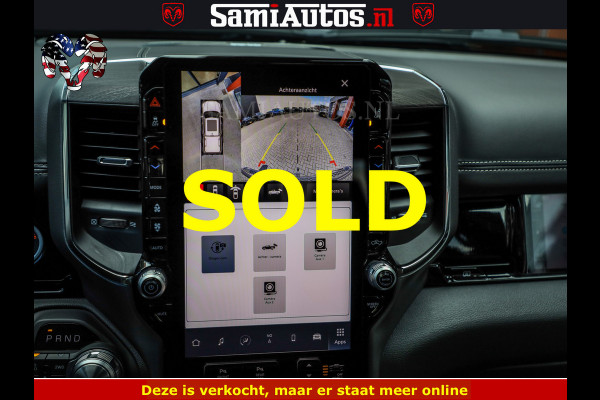 Dodge Ram 1500 Night Premium | Full Option | Eerste Eigenaar | De Meest Luxe Pick-Up in zijn Klasse | Comfortabele Dubbele Cabine met Royale 5 Zitplaatsen | Bom Vol |