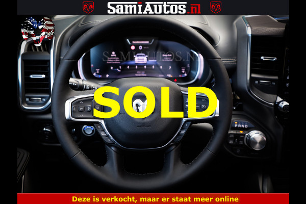 Dodge Ram 1500 Night Premium | Full Option | Eerste Eigenaar | De Meest Luxe Pick-Up in zijn Klasse | Comfortabele Dubbele Cabine met Royale 5 Zitplaatsen | Bom Vol |
