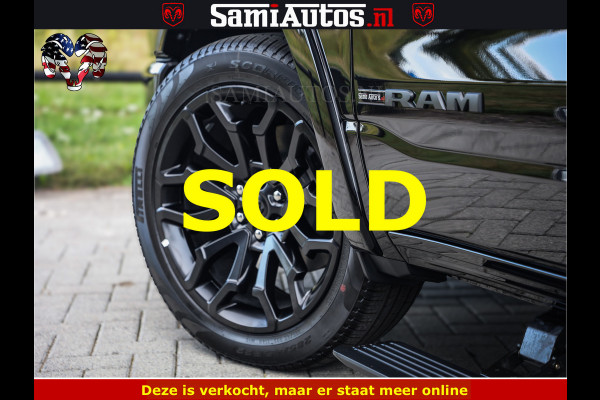Dodge Ram 1500 Night Premium | Full Option | Eerste Eigenaar | De Meest Luxe Pick-Up in zijn Klasse | Comfortabele Dubbele Cabine met Royale 5 Zitplaatsen | Bom Vol |