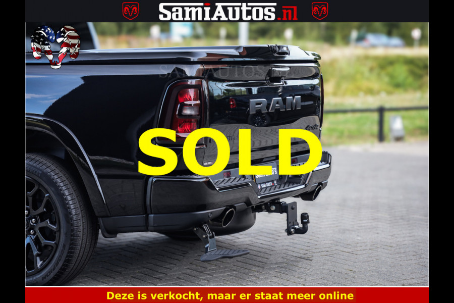 Dodge Ram 1500 Night Premium | Full Option | Eerste Eigenaar | De Meest Luxe Pick-Up in zijn Klasse | Comfortabele Dubbele Cabine met Royale 5 Zitplaatsen | Bom Vol |
