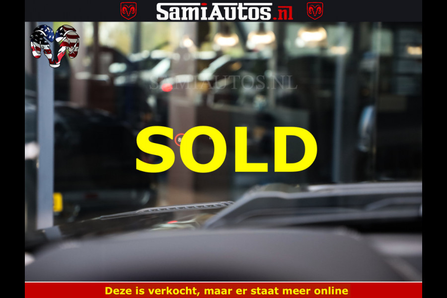 Dodge Ram 1500 Night Premium | Full Option | Eerste Eigenaar | De Meest Luxe Pick-Up in zijn Klasse | Comfortabele Dubbele Cabine met Royale 5 Zitplaatsen | Bom Vol |