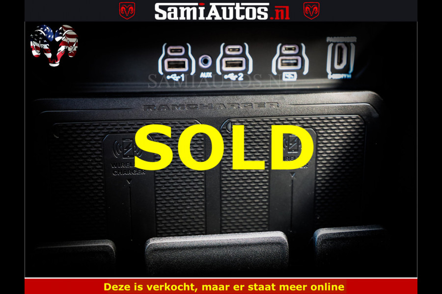 Dodge Ram 1500 Night Premium | Full Option | Eerste Eigenaar | De Meest Luxe Pick-Up in zijn Klasse | Comfortabele Dubbele Cabine met Royale 5 Zitplaatsen | Bom Vol |