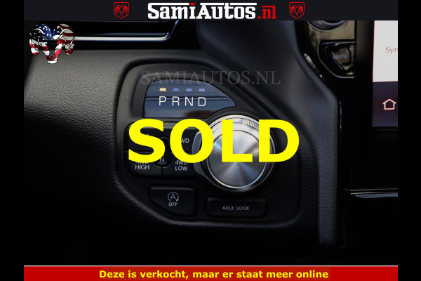 Dodge Ram 1500 Night Premium | Full Option | Eerste Eigenaar | De Meest Luxe Pick-Up in zijn Klasse | Comfortabele Dubbele Cabine met Royale 5 Zitplaatsen | Bom Vol |