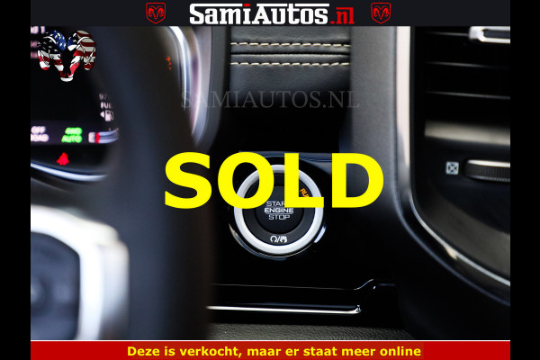 Dodge Ram 1500 Night Premium | Full Option | Eerste Eigenaar | De Meest Luxe Pick-Up in zijn Klasse | Comfortabele Dubbele Cabine met Royale 5 Zitplaatsen | Bom Vol |