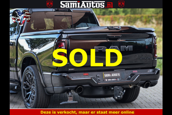 Dodge Ram 1500 Night Premium | Full Option | Eerste Eigenaar | De Meest Luxe Pick-Up in zijn Klasse | Comfortabele Dubbele Cabine met Royale 5 Zitplaatsen | Bom Vol |