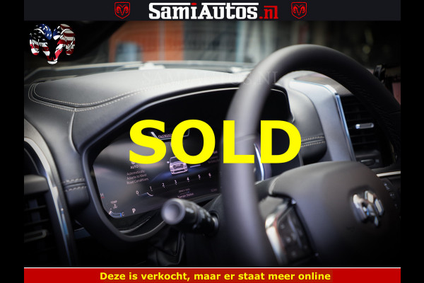Dodge Ram 1500 Night Premium | Full Option | Eerste Eigenaar | De Meest Luxe Pick-Up in zijn Klasse | Comfortabele Dubbele Cabine met Royale 5 Zitplaatsen | Bom Vol |