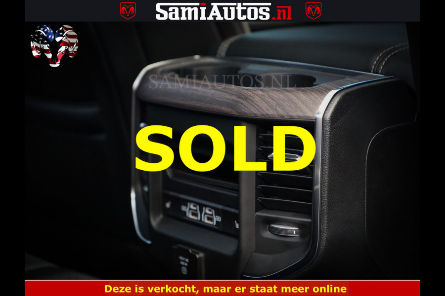 Dodge Ram 1500 Night Premium | Full Option | Eerste Eigenaar | De Meest Luxe Pick-Up in zijn Klasse | Comfortabele Dubbele Cabine met Royale 5 Zitplaatsen | Bom Vol |