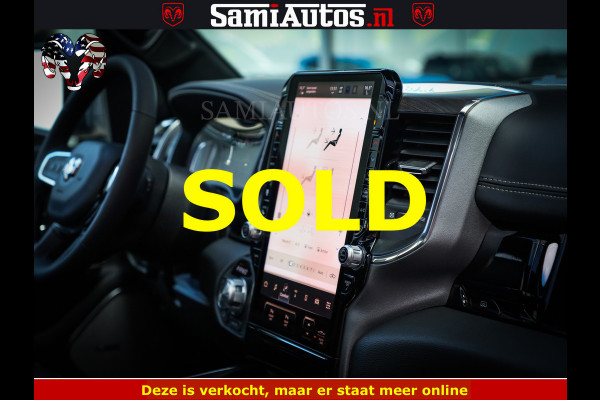 Dodge Ram 1500 Night Premium | Full Option | Eerste Eigenaar | De Meest Luxe Pick-Up in zijn Klasse | Comfortabele Dubbele Cabine met Royale 5 Zitplaatsen | Bom Vol |