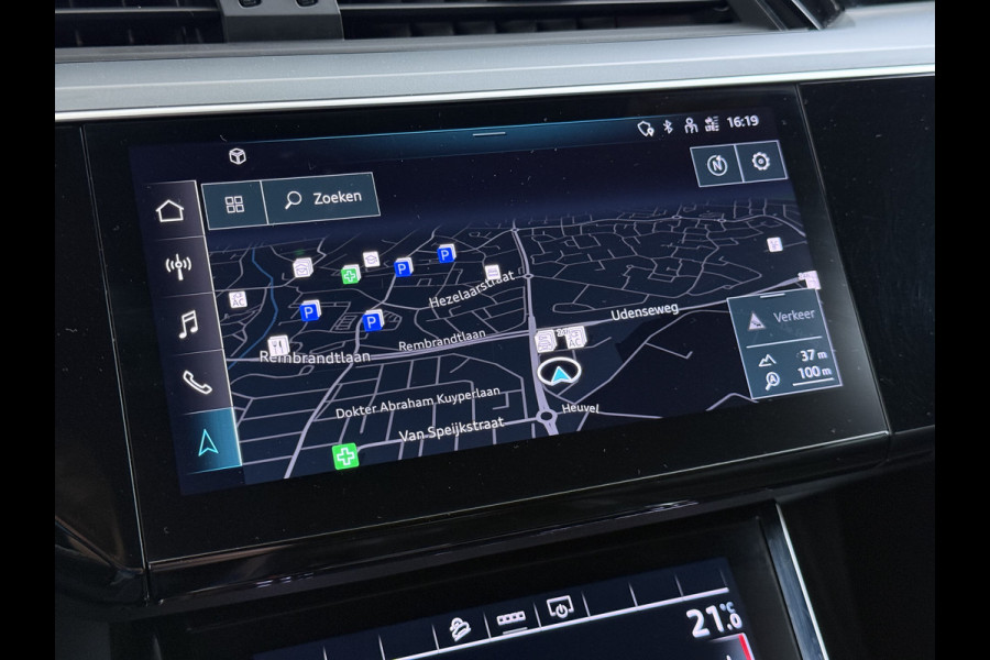 Audi e-tron 50 Quattro Business Edition Plus SOH 91% Panoramadak Camera Adap.Cruise Leder+Verwarmd+Memory Apple Carplay Android Auto Pdc Elek.Achterklep Lmv Privacy Glas Led DAB Virtual Cockpit Rijstrooksensor Origineel Nederlandse Auto