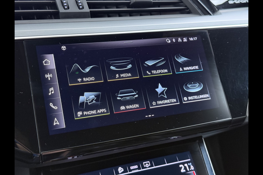 Audi e-tron 50 Quattro Business Edition Plus SOH 91% Panoramadak Camera Adap.Cruise Leder+Verwarmd+Memory Apple Carplay Android Auto Pdc Elek.Achterklep Lmv Privacy Glas Led DAB Virtual Cockpit Rijstrooksensor Origineel Nederlandse Auto