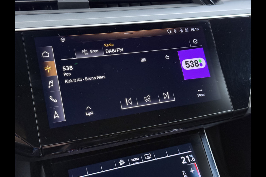 Audi e-tron 50 Quattro Business Edition Plus SOH 91% Panoramadak Camera Adap.Cruise Leder+Verwarmd+Memory Apple Carplay Android Auto Pdc Elek.Achterklep Lmv Privacy Glas Led DAB Virtual Cockpit Rijstrooksensor Origineel Nederlandse Auto