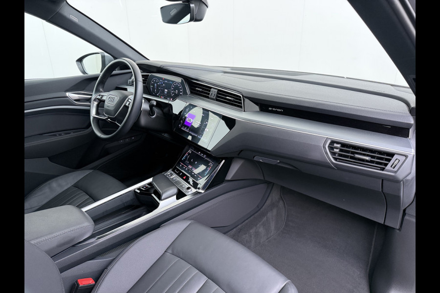 Audi e-tron 50 Quattro Business Edition Plus SOH 91% Panoramadak Camera Adap.Cruise Leder+Verwarmd+Memory Apple Carplay Android Auto Pdc Elek.Achterklep Lmv Privacy Glas Led DAB Virtual Cockpit Rijstrooksensor Origineel Nederlandse Auto