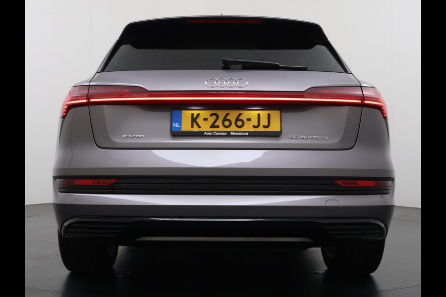 Audi e-tron 50 Quattro Business Edition Plus SOH 91% Panoramadak Camera Adap.Cruise Leder+Verwarmd+Memory Apple Carplay Android Auto Pdc Elek.Achterklep Lmv Privacy Glas Led DAB Virtual Cockpit Rijstrooksensor Origineel Nederlandse Auto