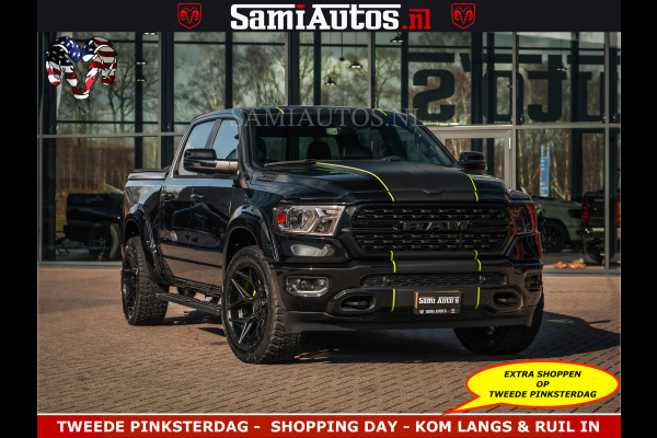 Dodge Ram SPORT | 5.7 V8 4x4 HEMI | PANORAMA DAK | GROOTSCHERM 12 INCH | LPG | Diamond Black Pearl | CREW CAB | DUBBELE CABINE | 5 PERSOONS | DC | VOORRAAD NR 2554 - 6048
