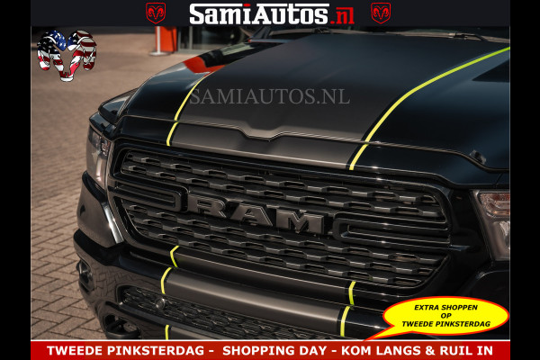 Dodge Ram SPORT | 5.7 V8 4x4 HEMI | PANORAMA DAK | GROOTSCHERM 12 INCH | LPG | Diamond Black Pearl | CREW CAB | DUBBELE CABINE | 5 PERSOONS | DC | VOORRAAD NR 2554 - 6048