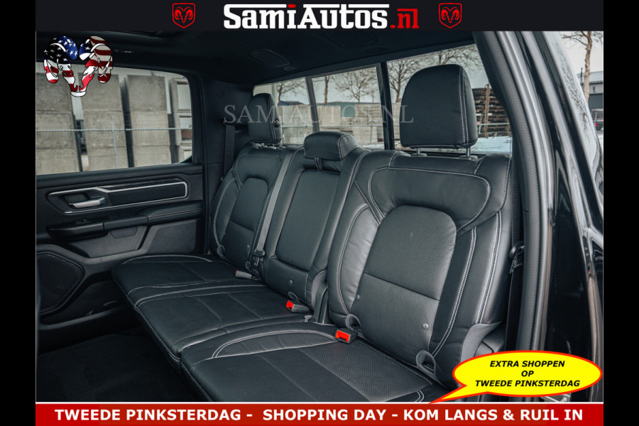 Dodge Ram SPORT | 5.7 V8 4x4 HEMI | PANORAMA DAK | GROOTSCHERM 12 INCH | LPG | Diamond Black Pearl | CREW CAB | DUBBELE CABINE | 5 PERSOONS | DC | VOORRAAD NR 2554 - 6048