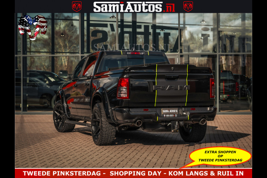 Dodge Ram SPORT | 5.7 V8 4x4 HEMI | PANORAMA DAK | GROOTSCHERM 12 INCH | LPG | Diamond Black Pearl | CREW CAB | DUBBELE CABINE | 5 PERSOONS | DC | VOORRAAD NR 2554 - 6048