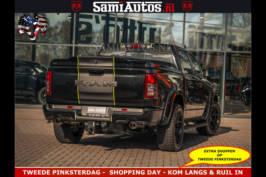 Dodge Ram SPORT | 5.7 V8 4x4 HEMI | PANORAMA DAK | GROOTSCHERM 12 INCH | LPG | Diamond Black Pearl | CREW CAB | DUBBELE CABINE | 5 PERSOONS | DC | VOORRAAD NR 2554 - 6048