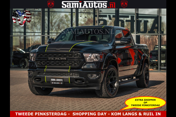 Dodge Ram SPORT | 5.7 V8 4x4 HEMI | PANORAMA DAK | GROOTSCHERM 12 INCH | LPG | Diamond Black Pearl | CREW CAB | DUBBELE CABINE | 5 PERSOONS | DC | VOORRAAD NR 2554 - 6048