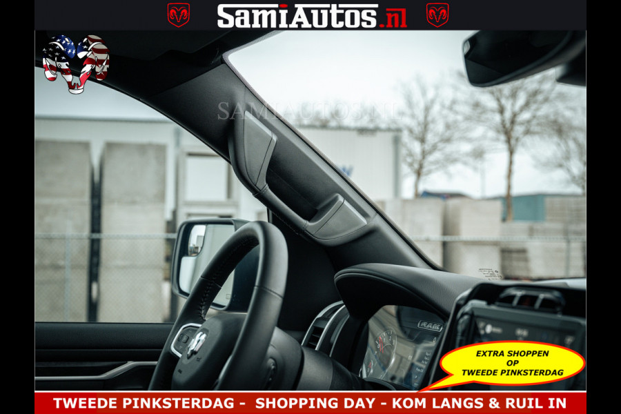 Dodge Ram SPORT | 5.7 V8 4x4 HEMI | PANORAMA DAK | GROOTSCHERM 12 INCH | LPG | Diamond Black Pearl | CREW CAB | DUBBELE CABINE | 5 PERSOONS | DC | VOORRAAD NR 2554 - 6048