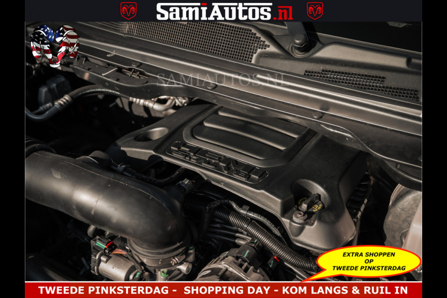 Dodge Ram SPORT | 5.7 V8 4x4 HEMI | PANORAMA DAK | GROOTSCHERM 12 INCH | LPG | Diamond Black Pearl | CREW CAB | DUBBELE CABINE | 5 PERSOONS | DC | VOORRAAD NR 2554 - 6048