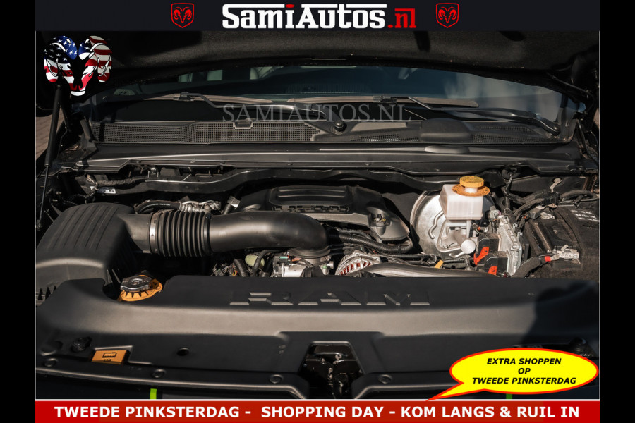 Dodge Ram SPORT | 5.7 V8 4x4 HEMI | PANORAMA DAK | GROOTSCHERM 12 INCH | LPG | Diamond Black Pearl | CREW CAB | DUBBELE CABINE | 5 PERSOONS | DC | VOORRAAD NR 2554 - 6048