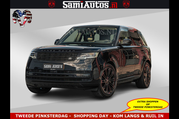 Land Rover Range Rover P550e 551 PK GARANTIE TOT 14-03-2029 | ACHTERAS BESTURING | SOFT CLOSE | HEAD-UP | FACELIFT MODEL | 23 INCH VELGEN | PANORAMADAK | STUURVERWARMING | STOEL KOELING | Incl btw | Fabrieksgarantie tot 14-03-2029 – Geniet van gemoedsrust met uitgebreide dekking tot deze datum.