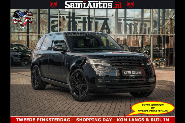 Land Rover Range Rover P550e 551 PK GARANTIE TOT 14-03-2029 | ACHTERAS BESTURING | SOFT CLOSE | HEAD-UP | FACELIFT MODEL | 23 INCH VELGEN | PANORAMADAK | STUURVERWARMING | STOEL KOELING | Incl btw | Fabrieksgarantie tot 14-03-2029 – Geniet van gemoedsrust met uitgebreide dekking tot deze datum.