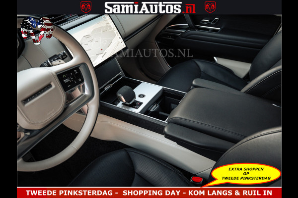 Land Rover Range Rover P550e 551 PK GARANTIE TOT 14-03-2029 | ACHTERAS BESTURING | SOFT CLOSE | HEAD-UP | FACELIFT MODEL | 23 INCH VELGEN | PANORAMADAK | STUURVERWARMING | STOEL KOELING | Incl btw | Fabrieksgarantie tot 14-03-2029 – Geniet van gemoedsrust met uitgebreide dekking tot deze datum.