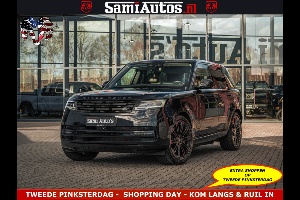 Land Rover Range Rover P550e 551 PK GARANTIE TOT 14-03-2029 | ACHTERAS BESTURING | SOFT CLOSE | HEAD-UP | FACELIFT MODEL | 23 INCH VELGEN | PANORAMADAK | STUURVERWARMING | STOEL KOELING | Incl btw | Fabrieksgarantie tot 14-03-2029 – Geniet van gemoedsrust met uitgebreide dekking tot deze datum.