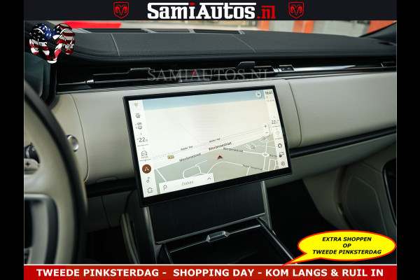 Land Rover Range Rover P550e 551 PK GARANTIE TOT 14-03-2029 | ACHTERAS BESTURING | SOFT CLOSE | HEAD-UP | FACELIFT MODEL | 23 INCH VELGEN | PANORAMADAK | STUURVERWARMING | STOEL KOELING | Incl btw | Fabrieksgarantie tot 14-03-2029 – Geniet van gemoedsrust met uitgebreide dekking tot deze datum.