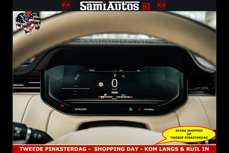 Land Rover Range Rover P550e 551 PK GARANTIE TOT 14-03-2029 | ACHTERAS BESTURING | SOFT CLOSE | HEAD-UP | FACELIFT MODEL | 23 INCH VELGEN | PANORAMADAK | STUURVERWARMING | STOEL KOELING | Incl btw | Fabrieksgarantie tot 14-03-2029 – Geniet van gemoedsrust met uitgebreide dekking tot deze datum.