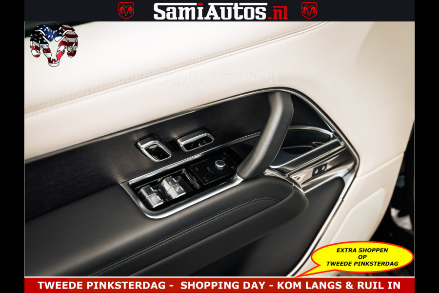 Land Rover Range Rover P550e 551 PK GARANTIE TOT 14-03-2029 | ACHTERAS BESTURING | SOFT CLOSE | HEAD-UP | FACELIFT MODEL | 23 INCH VELGEN | PANORAMADAK | STUURVERWARMING | STOEL KOELING | Incl btw | Fabrieksgarantie tot 14-03-2029 – Geniet van gemoedsrust met uitgebreide dekking tot deze datum.