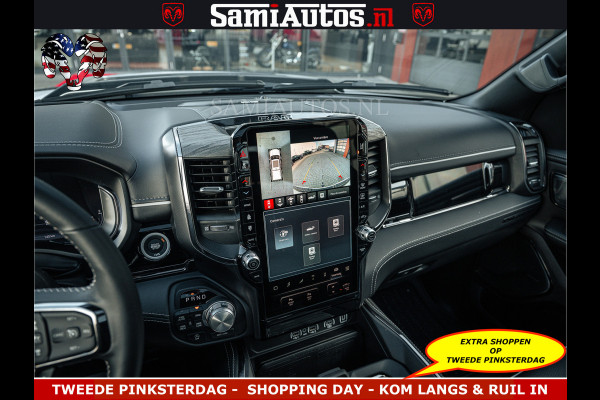 Dodge Ram Limited Night High Output 540HP 706Nm | Massage + Full Option | De Meest Luxe en Volle Pick-Up in zijn Klasse | Comfortabele Dubbele Cabine met Royale 5 Zitplaatsen | BPM vrij | Nu Leverbaar uit Voorraad | Voorraad Nr 2351 - 7478