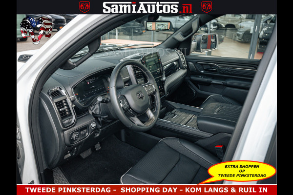 Dodge Ram Limited Night High Output 540HP 706Nm | Massage + Full Option | De Meest Luxe en Volle Pick-Up in zijn Klasse | Comfortabele Dubbele Cabine met Royale 5 Zitplaatsen | BPM vrij | Nu Leverbaar uit Voorraad | Voorraad Nr 2351 - 7478