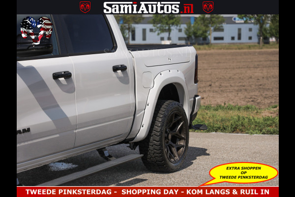 Dodge Ram Limited Night High Output 540HP 706Nm | Massage + Full Option | De Meest Luxe en Volle Pick-Up in zijn Klasse | Comfortabele Dubbele Cabine met Royale 5 Zitplaatsen | BPM vrij | Nu Leverbaar uit Voorraad | Voorraad Nr 2351 - 7478