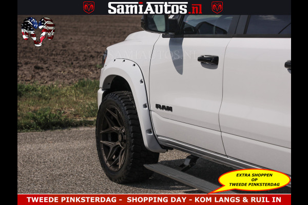 Dodge Ram Limited Night High Output 540HP 706Nm | Massage + Full Option | De Meest Luxe en Volle Pick-Up in zijn Klasse | Comfortabele Dubbele Cabine met Royale 5 Zitplaatsen | BPM vrij | Nu Leverbaar uit Voorraad | Voorraad Nr 2351 - 7478