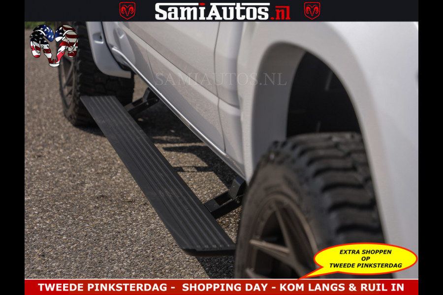 Dodge Ram Limited Night High Output 540HP 706Nm | Massage + Full Option | De Meest Luxe en Volle Pick-Up in zijn Klasse | Comfortabele Dubbele Cabine met Royale 5 Zitplaatsen | BPM vrij | Nu Leverbaar uit Voorraad | Voorraad Nr 2351 - 7478