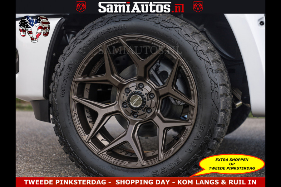 Dodge Ram Limited Night High Output 540HP 706Nm | Massage + Full Option | De Meest Luxe en Volle Pick-Up in zijn Klasse | Comfortabele Dubbele Cabine met Royale 5 Zitplaatsen | BPM vrij | Nu Leverbaar uit Voorraad | Voorraad Nr 2351 - 7478
