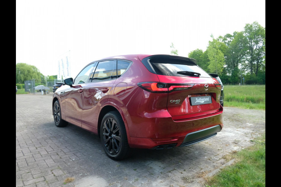 Mazda CX-60 2.5 e-SkyActiv PHEV Homura | Panoramadak | 360 graden camera | Adaptive cruise control | Stoelkoeling/verwarming
