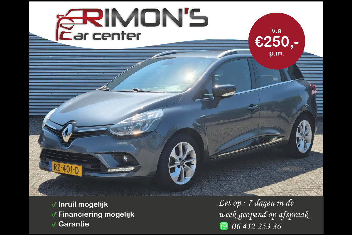 Renault Clio Estate 1.5 dCi Ecoleader Intens Carplay Navi Airco