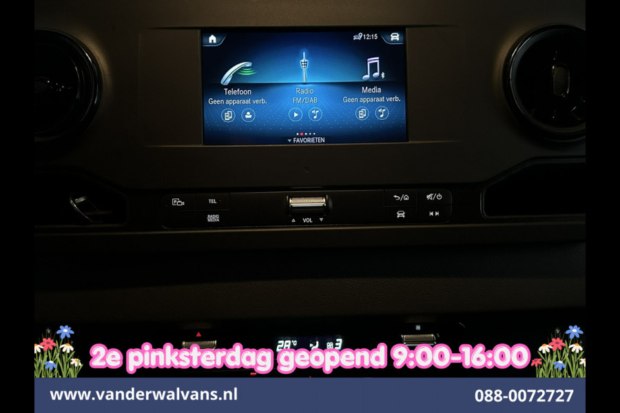 Mercedes-Benz Sprinter 316 CDI 164pk L3H2 Euro6 Airco | Camera | Apple Carplay | Cruisecontrol | Chauffeursstoel Android Auto, Bijrijdersbank