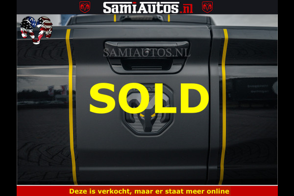 Dodge Ram 1500 Limited Night H.O 540HP 706Nm | Massage + Full Option | De Meest Luxe en Volle Pick-Up in zijn Klasse | Comfortabele Dubbele Cabine met Royale 5 Zitplaatsen | BPM vrij | Nu Leverbaar uit Voorraad | Voorraad Nr 2295 - 8559