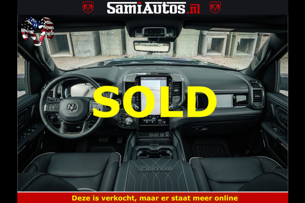 Dodge Ram 1500 Limited Night H.O 540HP 706Nm | Massage + Full Option | De Meest Luxe en Volle Pick-Up in zijn Klasse | Comfortabele Dubbele Cabine met Royale 5 Zitplaatsen | BPM vrij | Nu Leverbaar uit Voorraad | Voorraad Nr 2295 - 8559