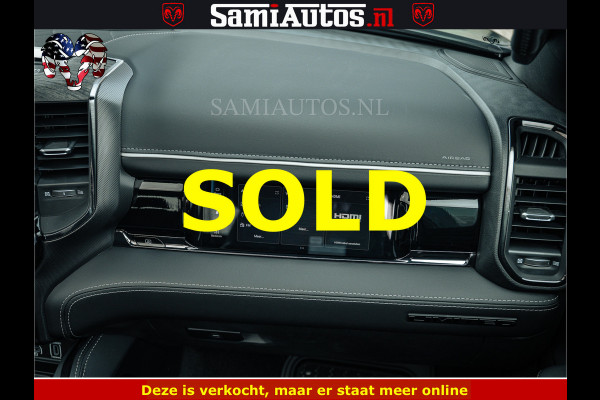 Dodge Ram 1500 Limited Night H.O 540HP 706Nm | Massage + Full Option | De Meest Luxe en Volle Pick-Up in zijn Klasse | Comfortabele Dubbele Cabine met Royale 5 Zitplaatsen | BPM vrij | Nu Leverbaar uit Voorraad | Voorraad Nr 2295 - 8559