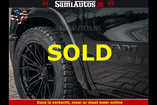 Dodge Ram 1500 Limited Night H.O 540HP 706Nm | Massage + Full Option | De Meest Luxe en Volle Pick-Up in zijn Klasse | Comfortabele Dubbele Cabine met Royale 5 Zitplaatsen | BPM vrij | Nu Leverbaar uit Voorraad | Voorraad Nr 2295 - 8559